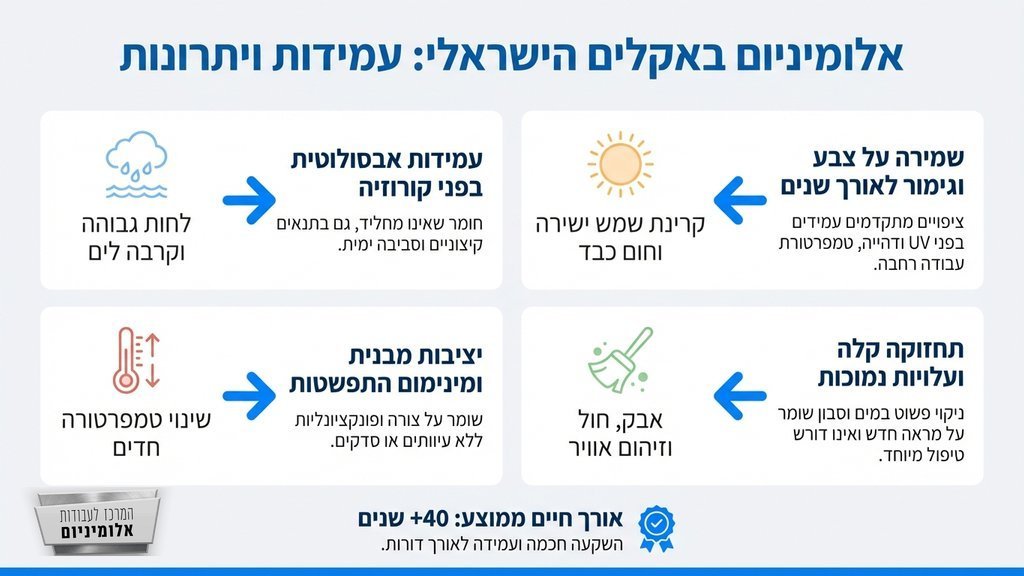 חלונות אלומיניום מודרניים בבניין מגורים במרכז הארץ