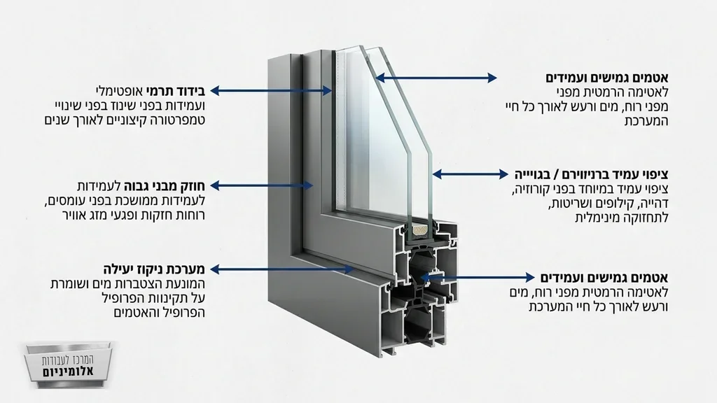 בית מודרני מעוצב עם חלונות פנורמיים רחבים